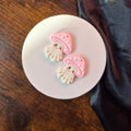 Light Pink Mushroom Ghosts (OOAK)