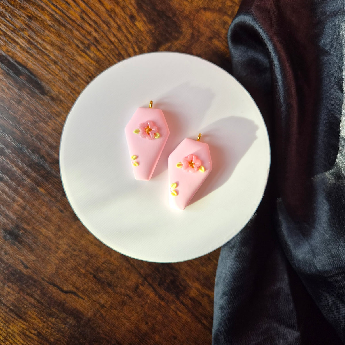 Cherry Blossom Coffins (OOAK)