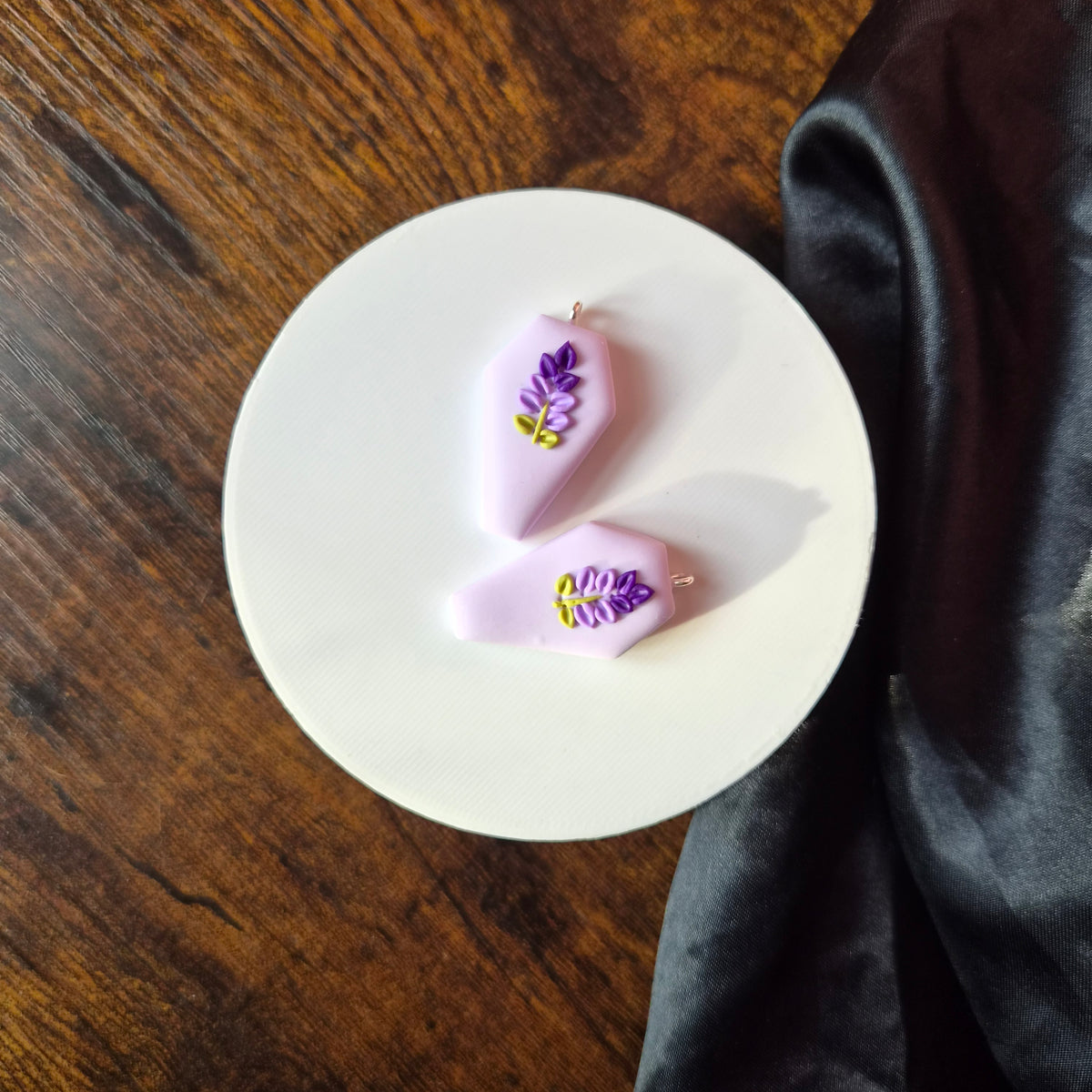 Lavender Coffins (OOAK)