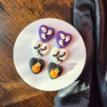 Halloween Heart Trio (OOAK)