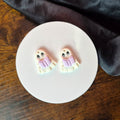 Purple BOOk Ghosts(OOAK)