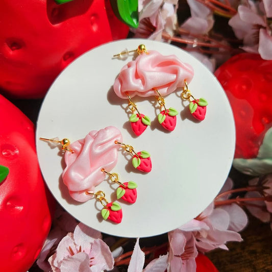 Head in the Pink Strawberry clouds