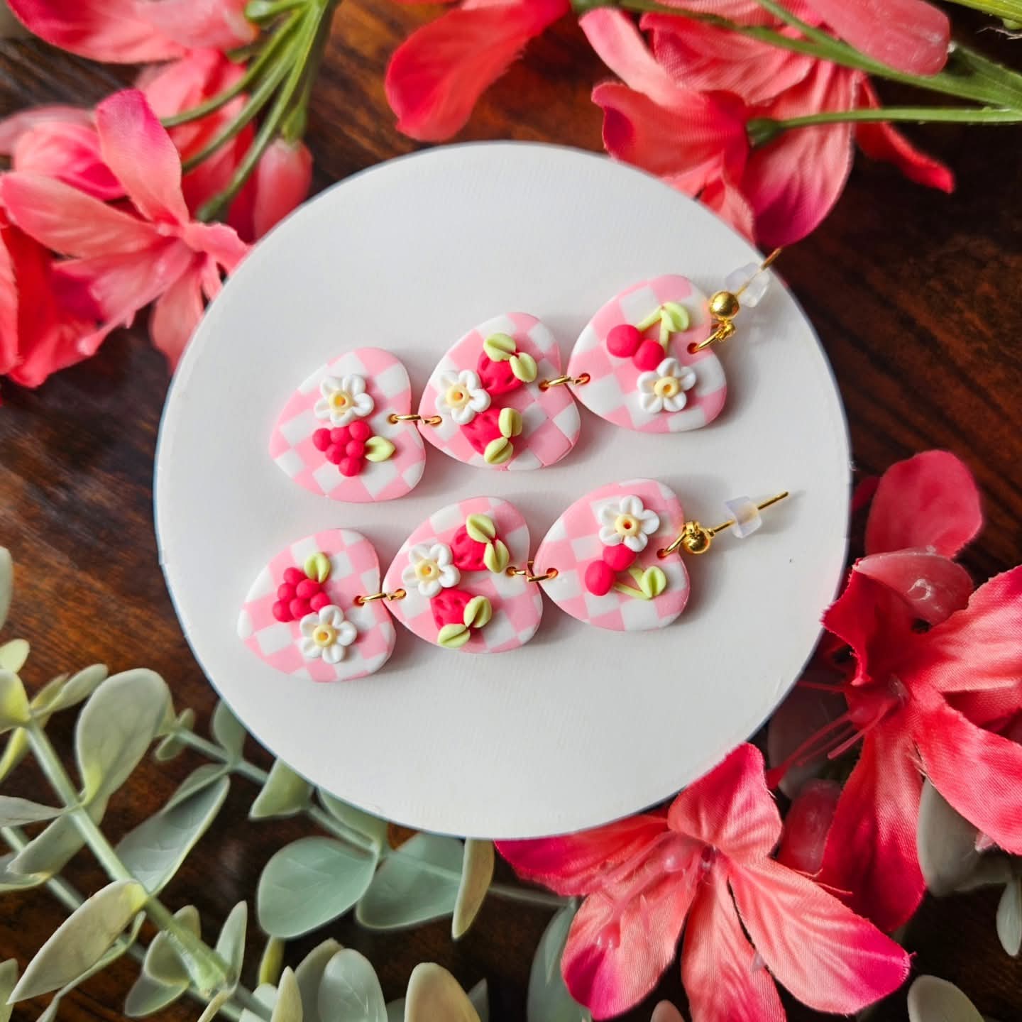 Berry Picnic Heart Trio