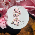 Bee Heart Dangles