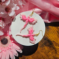 Sparkly Pink Duo Dragons