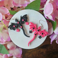 Black & Pink Dragons