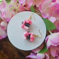 Rhodonite Dragon Book Stack