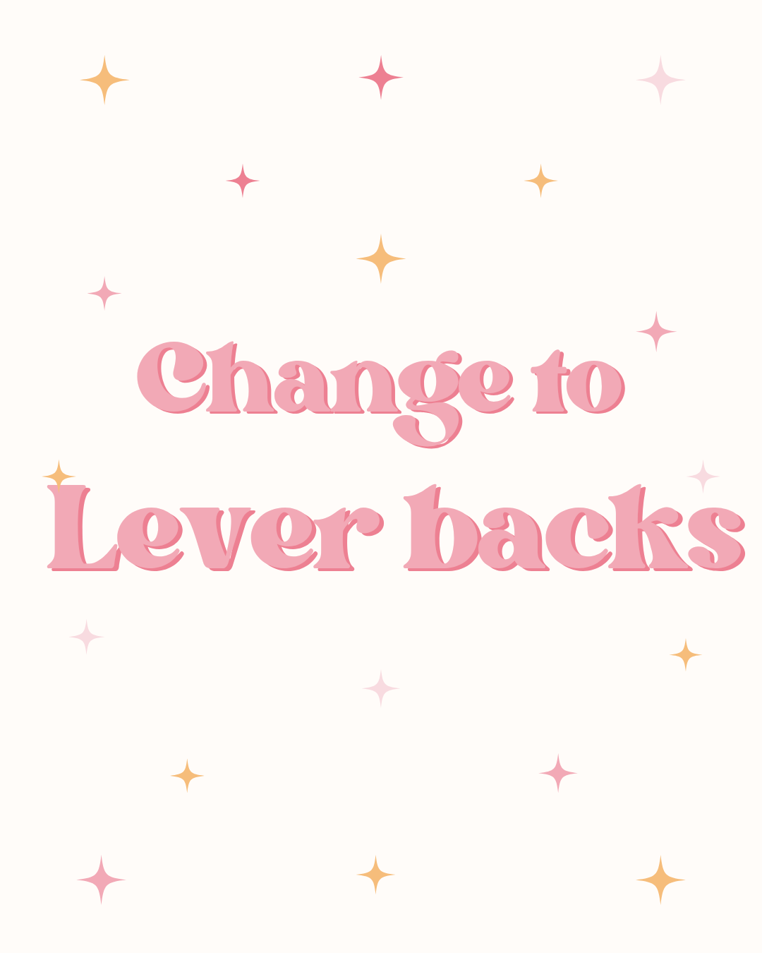 X Lever backs