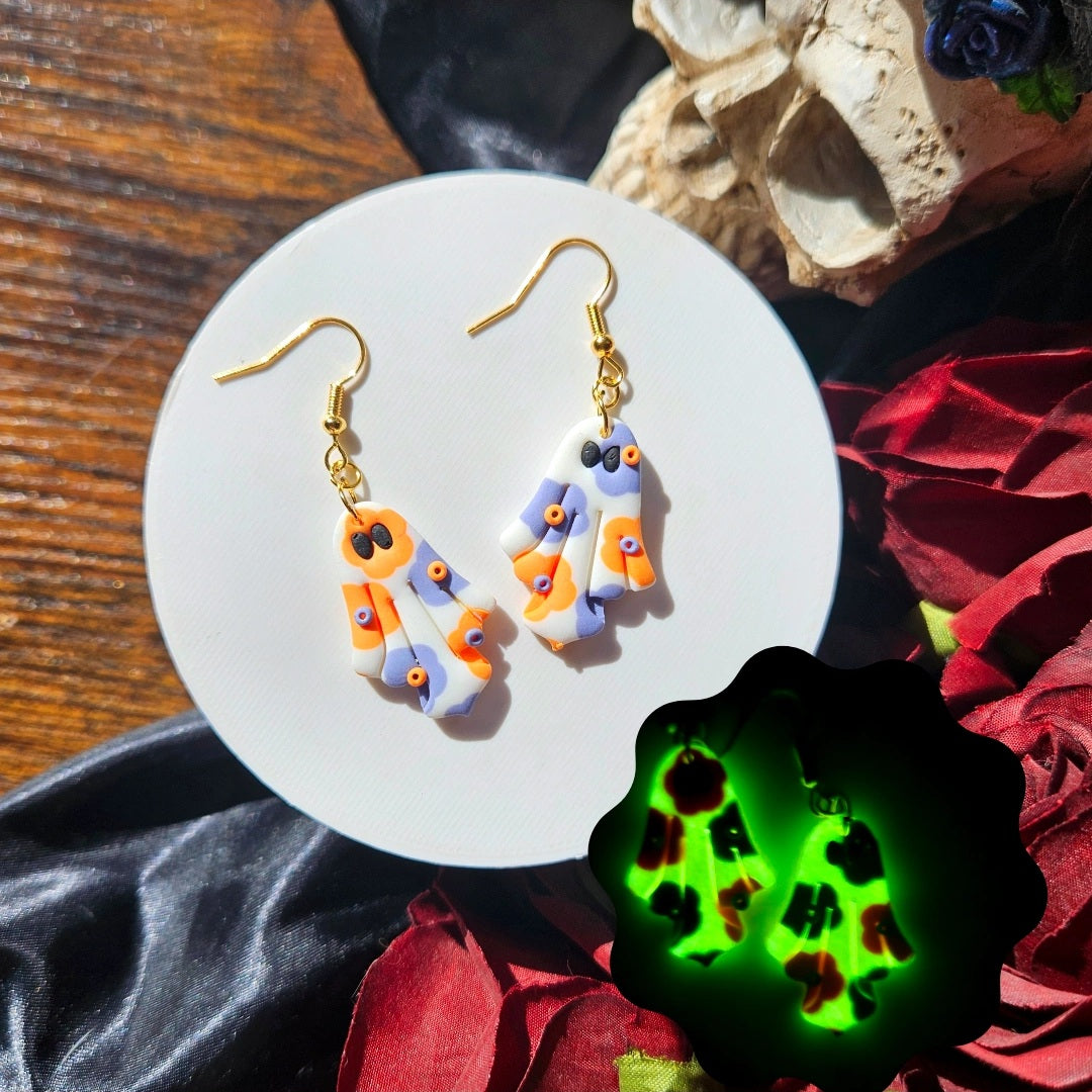 Floral Halloween Ghost