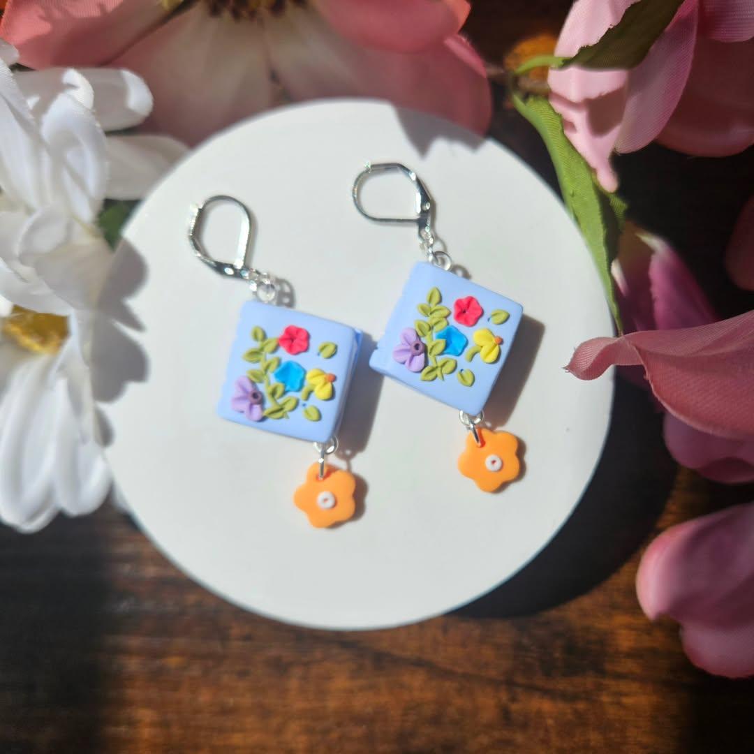 Wildflower Book Dangles