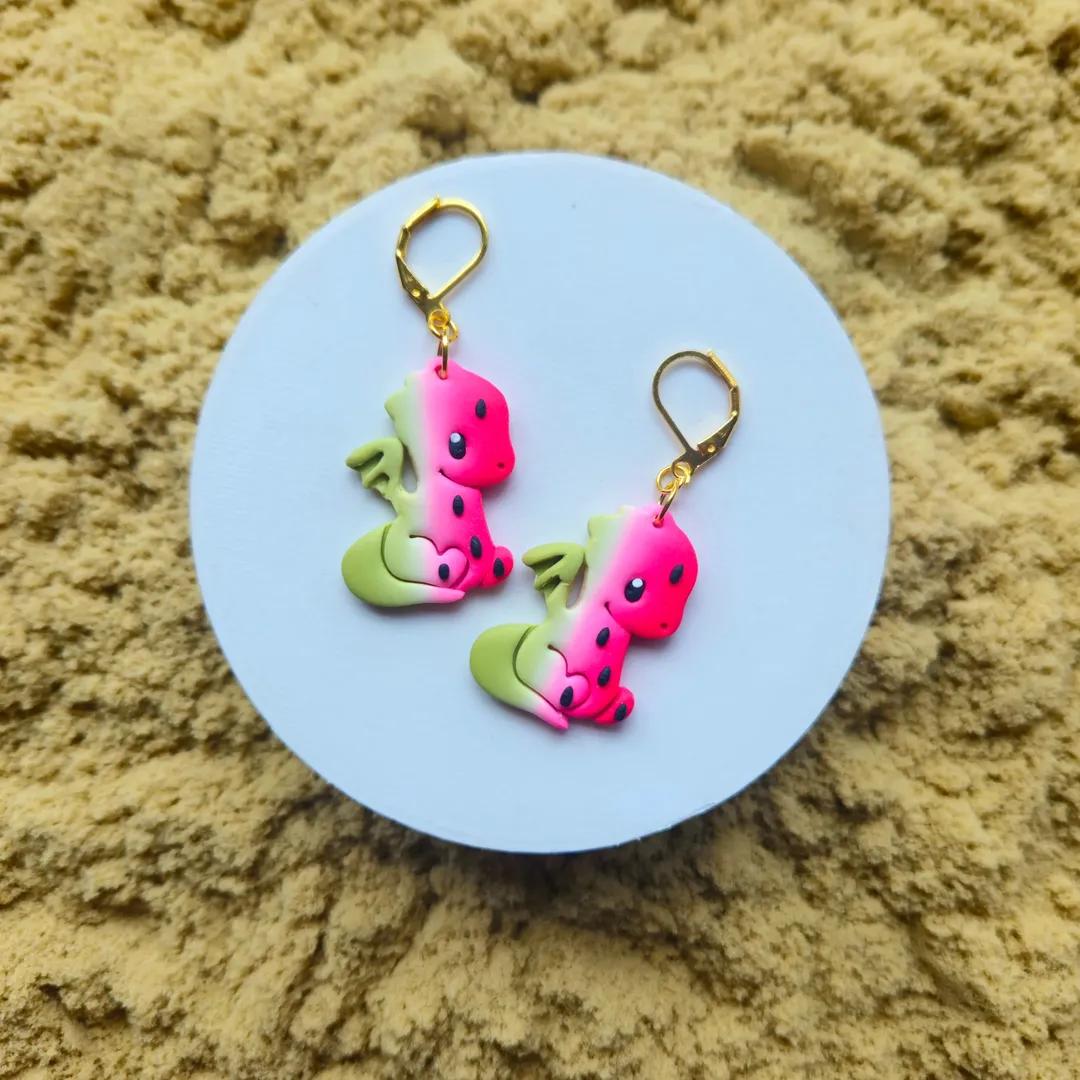 Summer Watermelon Dragons